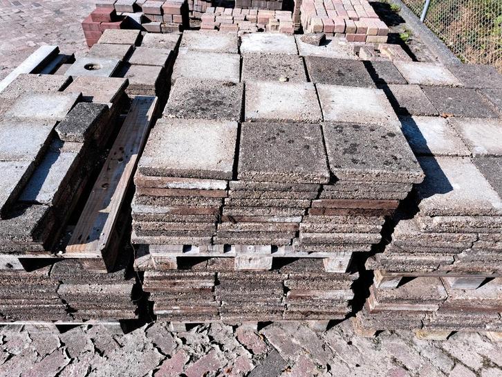 gebruikte tegels 30x30cm grijs, Tuin en Terras, Tegels en Klinkers, Gebruikt, Terrastegels, Beton, 10 m² of meer, Ophalen