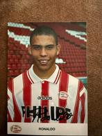 Originele PSV-foto van Ronaldo (1994)  met handtekening, Ophalen of Verzenden, Zo goed als nieuw, PSV, Spelerskaart