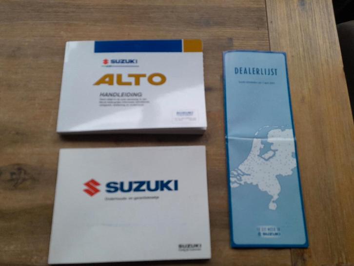 Suzuki Alto (RF410) Handleiding/Instructieboekje + Onderhoud, Auto diversen, Handleidingen en Instructieboekjes, Ophalen of Verzenden