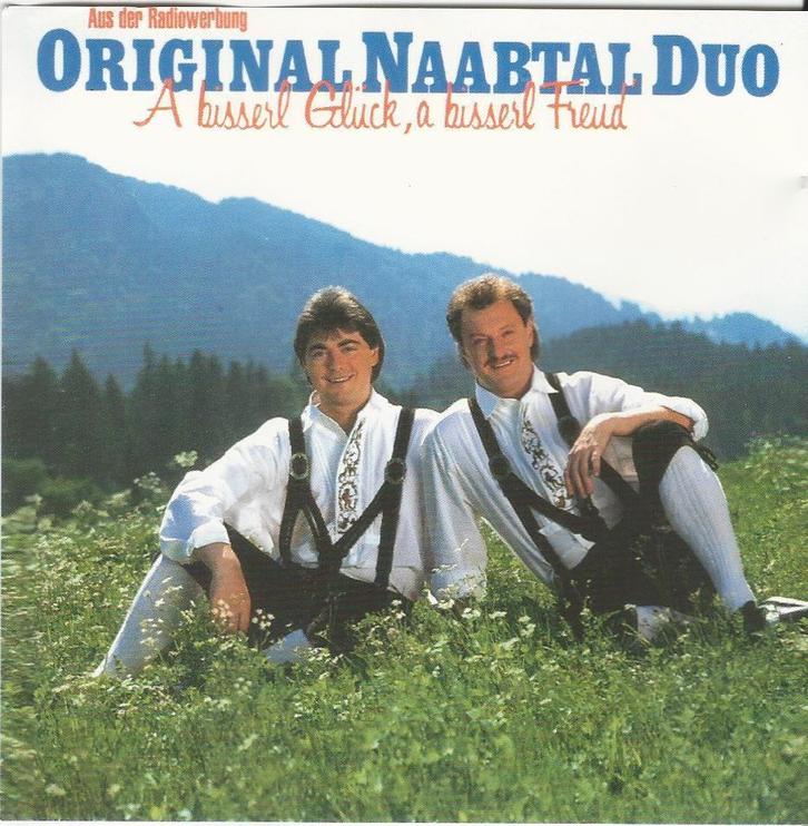 Original Naabtal Duo-A bisserl Glück, a bisserl Freud = 2,99, Cd's en Dvd's, Cd's | Schlagers, Zo goed als nieuw, Ophalen of Verzenden