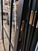 93x231,5cm binnendeur stomp R staallook zwart blankglas SK67, 80 tot 100 cm, Binnendeur, Nieuw, Ophalen of Verzenden