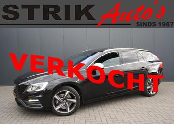 Volvo V60 2.4 D6 AWD Plug-In Hybrid R-Design - LEDER - TREKH beschikbaar voor biedingen