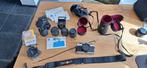 Minolta XG-1 analoge camera met accessoires, Ophalen of Verzenden, Gebruikt, Spiegelreflex, Minolta