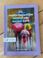 De maatschappelijke context van sociaal werk, Boeken, Nieuw, Ophalen of Verzenden, Galina van der Weert, HBO