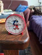 Mickey Mouse wekker bieden, Ophalen of Verzenden, Gebruikt, Analoog, Overige typen