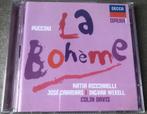 PUCCINI - LA BOHEME - O.A. JOSE CARRERAS - COLIN DAVIS, Ophalen of Verzenden, Zo goed als nieuw, Romantiek, Boxset