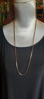 Antieke ketting, Venetiaanse schakel, 18 karaat goldfilled., Ophalen of Verzenden, Goud, Ketting
