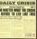 cd-single van Postmen - Daily Crisis, Ophalen of Verzenden, Zo goed als nieuw, Pop