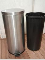 Te koop!Ikea prullenbak met pedaal functie., Ophalen, Metaal, Met pedaal