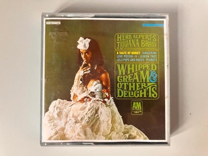 Reel to Reel tape Herb Albert Whipped Cream & Other Delight, Cd's en Dvd's, Vinyl | Jazz en Blues, Gebruikt, Jazz, 1960 tot 1980