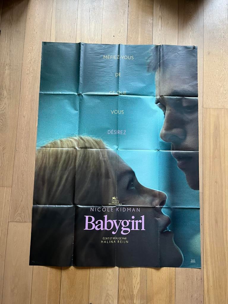 Babygirl Nicole Kidman Halina Reijn Grote Bios Franse Poster, Deurposter of groter, Ophalen of Verzenden, Film en Tv, Rechthoekig Staand