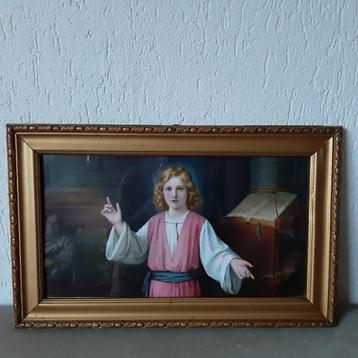 religieuze voorstellingen in antieke lijst beschikbaar voor biedingen