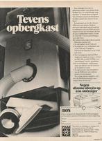 Retro reclame 1978 FAM stofzuiger opbergkast Maarssen, Verzenden, Overige typen