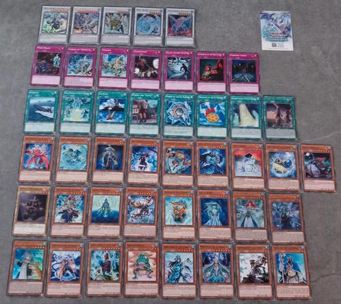 Yu-Gi-Oh! 45 kaarten (o.a. of the Ice Barrier), Hobby en Vrije tijd, Verzamelkaartspellen | Yu-gi-Oh!, Gebruikt, Meerdere kaarten