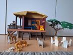 Playmobil Safarihuis - met extra's, Ophalen of Verzenden, Gebruikt, Complete set