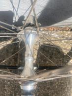 Campagnolo brevetti wielen met 8 speed pignon, De ruyterstraat 86, Racefiets, Steenbergen cycling, Zo goed als nieuw