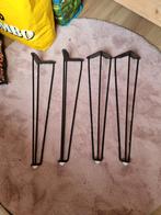 4 Haarspeld Tafelpoten, Ophalen of Verzenden