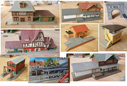 Te koop diverse huisjes N schaal deel 3, Hobby en Vrije tijd, Modeltreinen | N-Spoor, Gebruikt, Brug, Tunnel of Gebouw, Gelijkstroom of Wisselstroom