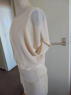 Prachtige top Amelie & amelie, Kleding | Dames, Verzenden, Beige, Korte mouw, Maat 36 (S)