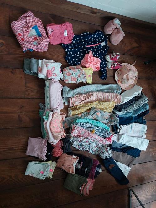 pakket meisjeskleding maat 62-68, Kinderen en Baby's, Babykleding | Baby-kledingpakketten, Gebruikt, Maat 62, Ophalen