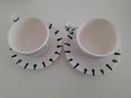 Twee koffie/thee koppen met schotels, Nieuw, Ophalen of Verzenden, Overige stijlen, Kop(pen) en/of Schotel(s)