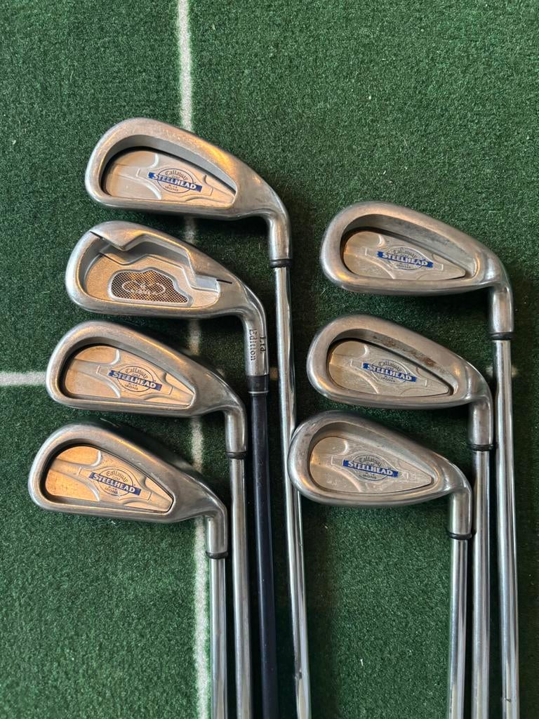 Callaway Steelhead X-14 ijzerset - 4/PW, Sport en Fitness, Set, Callaway, Ophalen of Verzenden, Zo goed als nieuw