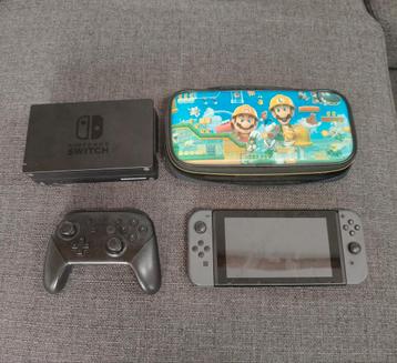 Nintendo Switch incl pro controller en extra s beschikbaar voor biedingen