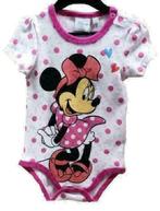Minnie Mouse Rompertje Wit - Maat 50/56 - 74/80 - 86 -Disney, Kinderen en Baby's, Babykleding | Maat 56, Nieuw, Meisje, Ophalen of Verzenden