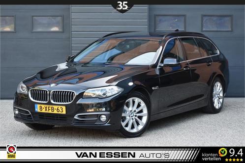 BMW 5 Serie Touring 520D High Luxury Edition Automaat Leder, Auto's, BMW, Bedrijf, Te koop, 5-Serie, ABS, Airbags, Airconditioning