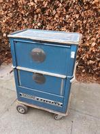 Gedore Adjudant 1580 blauwe gereedschapkast verrijdbaar, Doe-het-zelf en Verbouw, Gereedschapskisten, Ophalen, Gebruikt