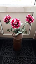 Kunst bloemen rozen  Decoratie roos rood Steel 90 cm, Ophalen, Binnen, N.v.t., N.v.t.