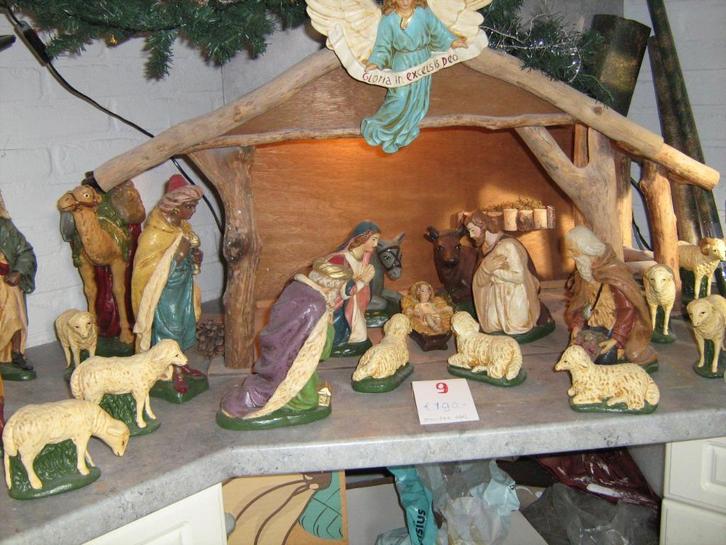 kerstgroep kerststal  no 9, Diversen, Kerst, Zo goed als nieuw, Ophalen