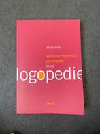 John van Borsel - Wetenschappelijk onderzoek in de logopedie, Ophalen of Verzenden, Zo goed als nieuw, John van Borsel