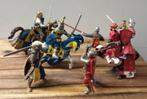 Schleich  bluebox Middeleeuwse Ridders -Combinatie, Kinderen en Baby's, Speelgoed | Actiefiguren, Ophalen of Verzenden, Gebruikt