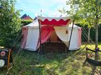 Landsknechttent Tristan verhuur – middeleeuwse tent 4  6 m, Ophalen of Verzenden, Zo goed als nieuw, Historisch