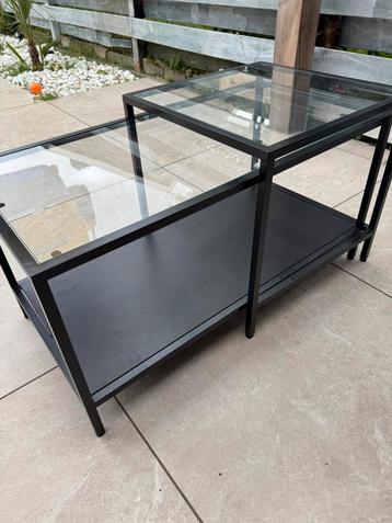 Tafel woonkamer, salontafel, glas uitvouwbaar zgan te koop! beschikbaar voor biedingen