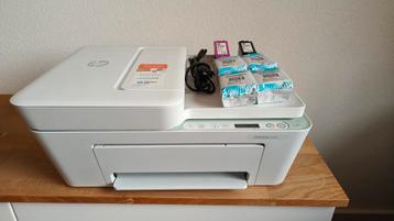 HP 4122e printer met scanner en 6 Instant Ink cardridges