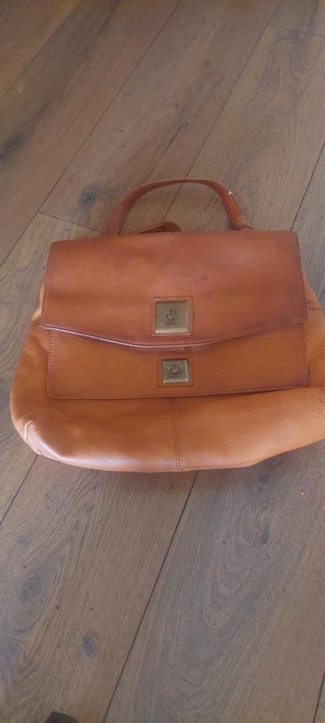 Donna Karan tas cognac, Sieraden, Tassen en Uiterlijk, Tassen | Damestassen, Zo goed als nieuw, Handtas, Bruin, Ophalen of Verzenden