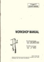Moto Guzzi V35 III V75 workshop manual additions (7975z), Ophalen of Verzenden, Moto Guzzi