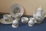 antiek oud servies, Ophalen