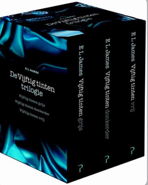 E.L. James De Vijftig Tinten Trilogie Paperback Cassette New, Boeken, Thrillers, Nieuw, Nederland, Ophalen of Verzenden