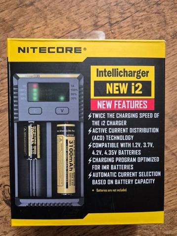 Nitecore Intellicharger NEW i2 beschikbaar voor biedingen