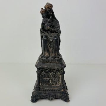 Bronzen Madonna met kind Montserrat of Czȩstochowa beschikbaar voor biedingen