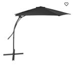 Feel Furniture Parasol - Donkergrijs - Nieuw in doos, Tuin en Terras, Kantelbaar, Nieuw, Zweefparasol, 2 tot 3 meter
