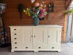 White Wash Dressoir, Ophalen, Gebruikt, 150 tot 200 cm, Met lade(s)