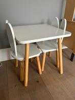 Petite amelie tafel en 2 stoeltjes wit, Kinderen en Baby's, Kinderkamer | Tafels en Stoelen, Ophalen, Gebruikt, Tafel(s) en Stoel(en)