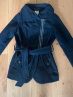 Dept mantel donkerblauw, Kleding | Dames, Ophalen of Verzenden, Gedragen, Maat 36 (S), Blauw