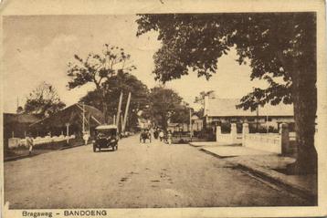 Bragaweg - Bandoeng - B-keus - 1925 gelopen beschikbaar voor biedingen