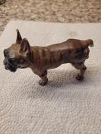 Bronzen Bulldog Weens brons. Gesigneerd., Ophalen of Verzenden, Brons