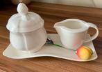 Villeroy&Boch suikerpot en melkan porselein, Overige typen, Ophalen of Verzenden, Zo goed als nieuw, Overige stijlen